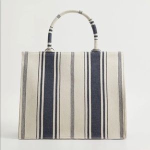 SOLD Mango Embroidered Tote